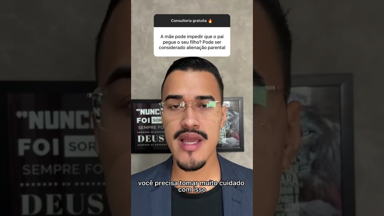 A mãe pode impedir que o pai pegue o seu filho ?