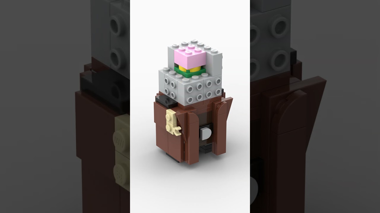 LEGO BrickHeadz | Hagrid (40412) | Stop motion build 