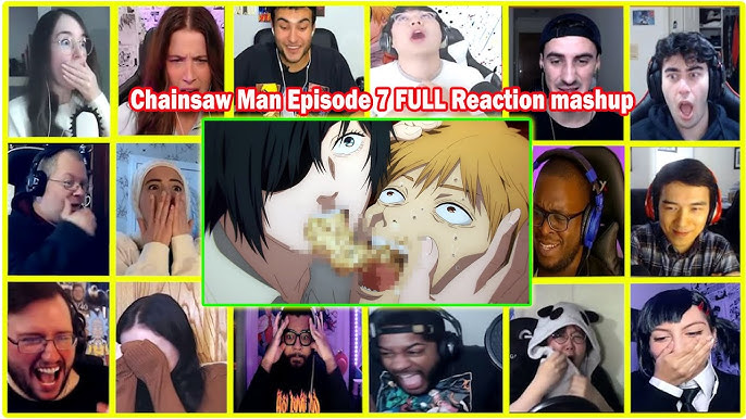 Chainsaw Man Episode 1 Reaction Mashup