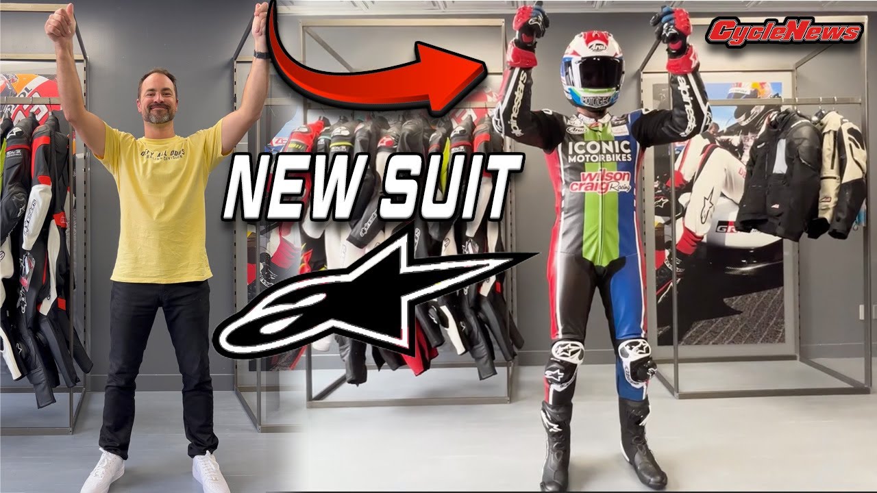 2023 Isle Of Man Race Suit Reveal - Cycle News - YouTube