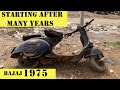 1975 Model Bajaj-150 starting | After a decade | NCR Motorcycles |