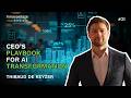 A CEO’s Playbook for AI Transformation with Thibaud De Keyzer | Innovantage Podcast #31