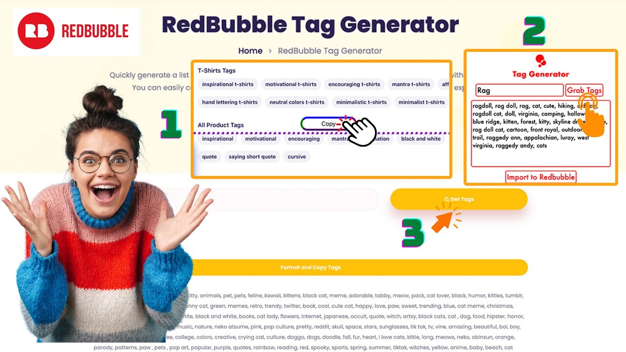 Hướng Dẫn Tags Redbubble mới nhất (2023+) | How to use tags in Redbubble