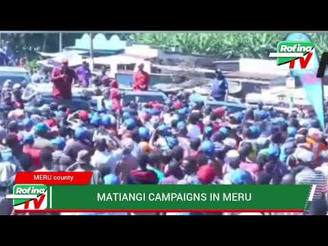 Ruto kwisha see what matiangi revealed in meru weeh 2027 ni noma -ROFINA tv