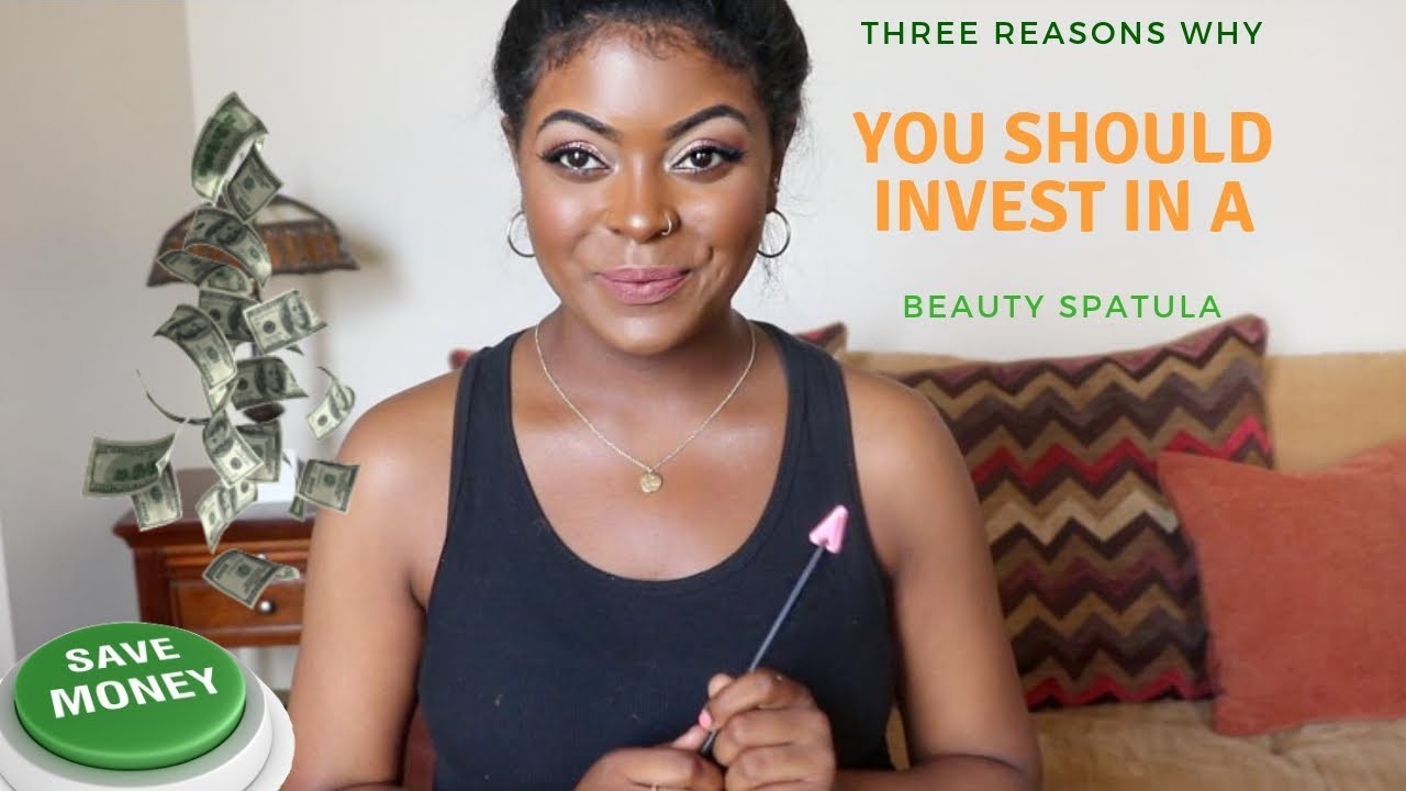 Three Reasons Why You Should Invest in a Beauty Spatula! | Jodi Gee Beauty - YouTube
