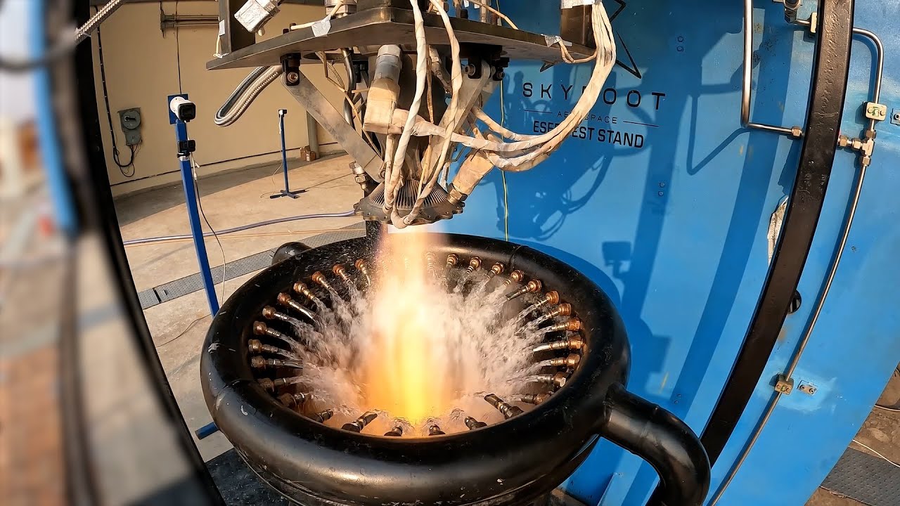 Raman-2 Engine Flight Qualification Test - YouTube