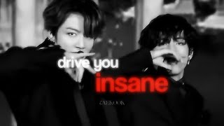 taekook ✗ drive you insane || requested