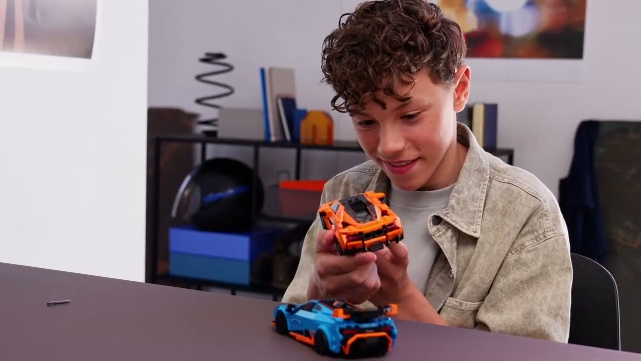 LEGO Speed Champions Lamborghini Revuelto та Huracán STO 77238