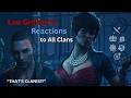 Bloodlines 2 - Lou Graham's Reactions to All Clans