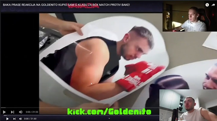 GOLDENITO REAKCIJA NA *BAKA PRASE REAKCIJA NA GOLDENITO KUPIO SAM G KLASU ZA BOX MATCH PROTIV BAKE*!