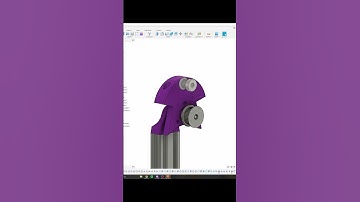 The Z and U axes of the 5 axis 3d printer