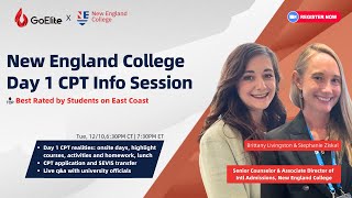 New England College | Executive CPT Programs Info Session