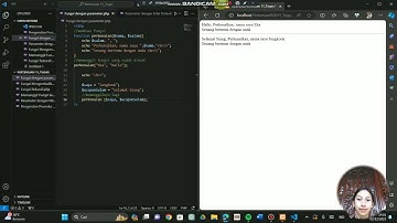 Pemahaman Prosedur dan Fungsi Pemrograman PHP