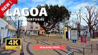 LAGOA, Algarve 🇵🇹 –March 2023 – Walking Tour 4K