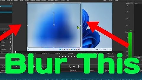 How To Blur Any Part In The Video (Shotcut 2022)