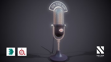 TIMELAPSE Game Asset Retro Micro | Autodesk3dsMax/Substance Painter