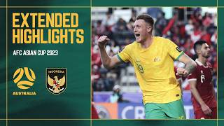 REWIND: 🇦🇺 Australia vs Indonesia 🇮🇩 | Extended Highlights | AFC Asian Cup Qatar 2023™ screenshot 3