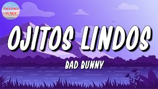Bad Bunny  Ojitos Lindos | Cris MJ, Rauw Alejandro, Shakira (Letra\Lyrics)