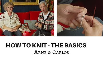 How to knit - Basics of knitting - by ARNE & CARLOS