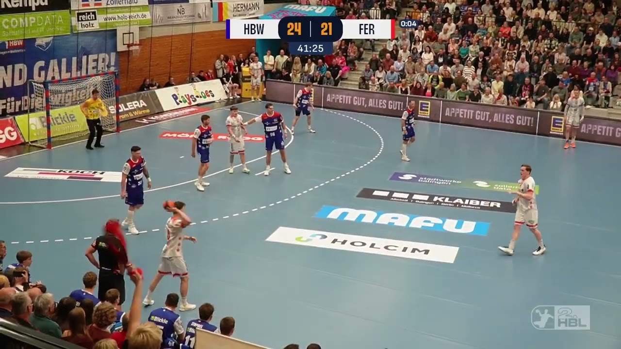HBW Balingen Weilstetten vs. TuS Ferndorf - Game Highlights