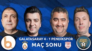 Galatasaray 4 - 1 Pendikspor Maç Sonu Bışar Özbey Ümit Özat Evren Turhan Ve Oktay Derelioğlu