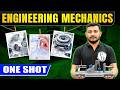 Engineering Mechanics in ONE SHOT 🔥 | Complete Revision for All AE/JE Exams | #engineerswallah