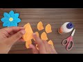 How to make a spiral paper flower | Very Beatiful and easy to make