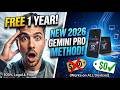 Free Gemini Pro 1 Year Subscription — New Method 2026 (Works on ALL Devices)
