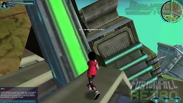 FusionFall Retro Early Access Gameplay 2 - Exploring Tutorial Map