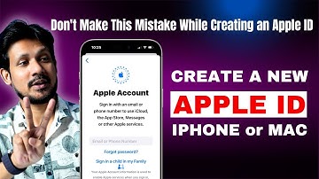 iPhone me Apple ID Kaise Banaye | How to Create An Apple ID | Create a New Apple ID on iPhone & Mac