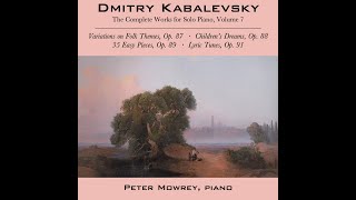 Kabalevsky: 35 Easy Pieces, Op. 89