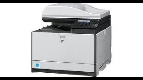 Double Sided Copy Sharp MX-C300