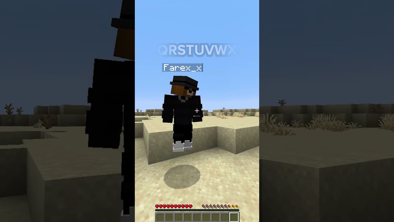 Minecraft Letter Hunt