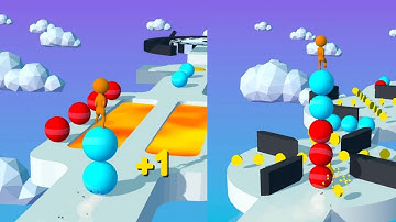 Stack Rider ☀️🔥👩‍❤️‍👨 MAX LEVELS!! All Levels Gameplay Walkthrough Android, iOS NEW UPDATE