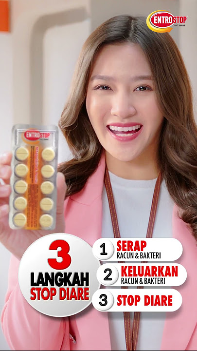 Entrostop Dengan 3 Langkah Stop Diare
