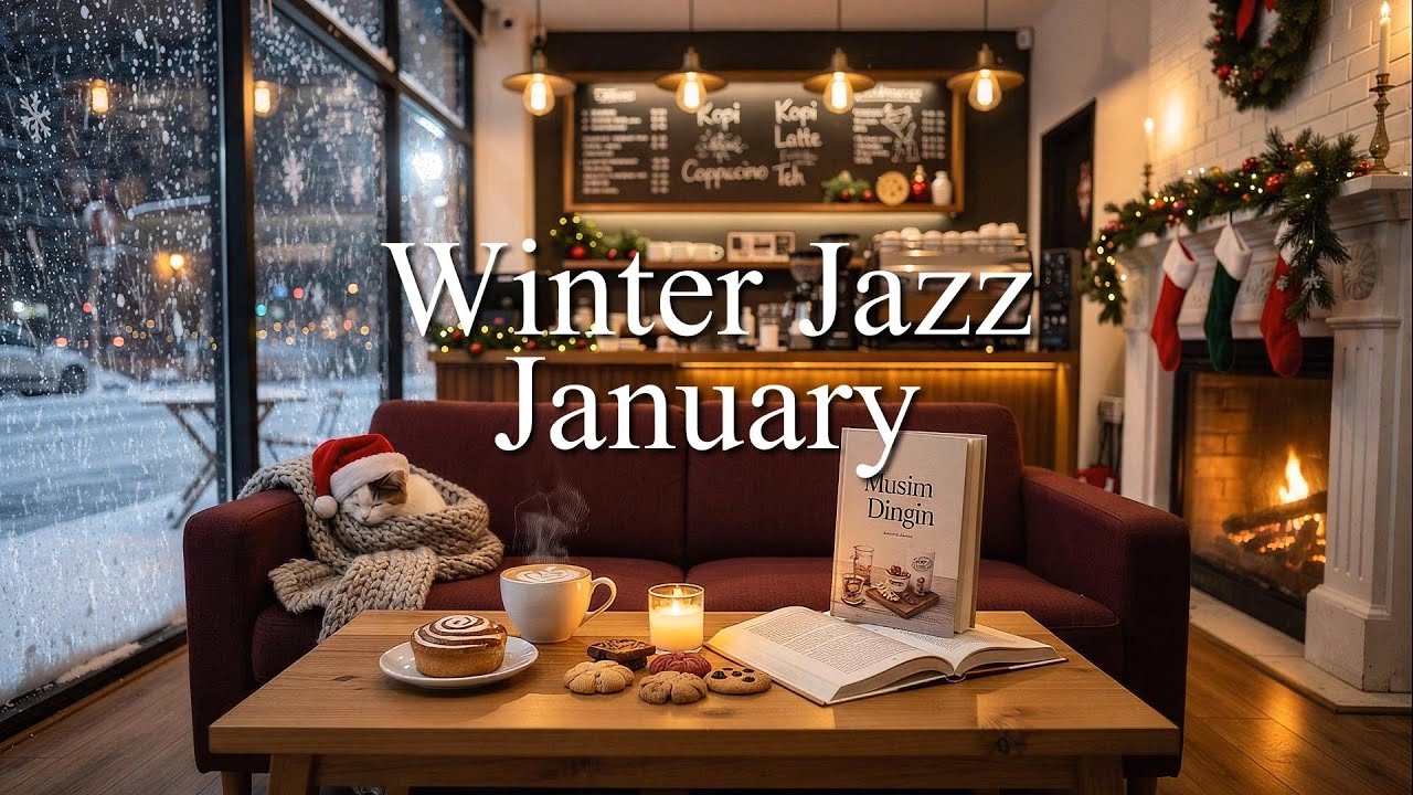 Discover Your Perfect January Vibe: NO ADS Positive January Jazz ☕ Delicate Winter Jazz Cafe