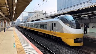 北千住駅にて、JR東日本E657系K2編成特急ときわ 通過シーン
