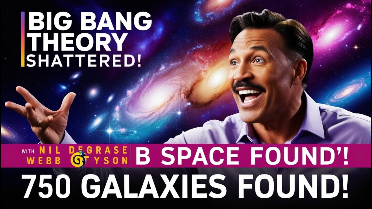 Big Bang Theory SHATTERED! Neil deGrasse Tyson on James Webb’s 750 Galaxies Discovery