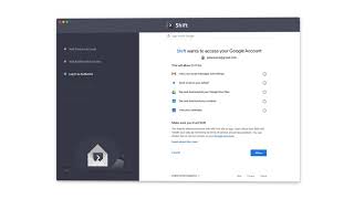 Shift - Google Authentication Process & Permissions