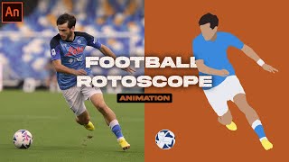 Tutorial Membuat Animasi Kartun dari Video Sepak Bola screenshot 1