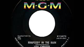 1966 HITS ARCHIVE: Rhapsody In The Rain - Lou Christie (original mono 45 single version)
