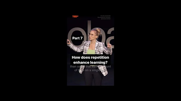 Pt 6: REPETITION - 6 secrets to learning faster, backed by neuroscience