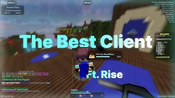 Rise Is Unstoppable On Hypixel With a FULL Keepsprint (full ab, fast scaffold, lagbreak) | w/Rise