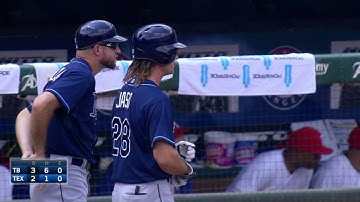 TB@TEX: Jaso scores Kiermaier with single to center