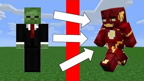 Minecraft:How to become The Flash (NO MODS , NO ADDONS)