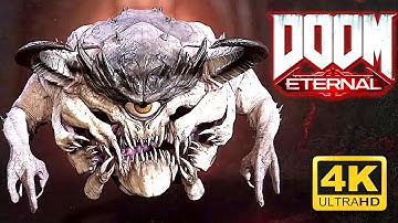DOOM ETERNAL Part 5 - 4K 60 FPS Walkthrough Gameplay FULL GAME no commentary