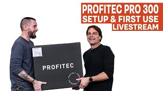 Profitec Pro 300 : Unboxing, Startup, & First Use Livestream