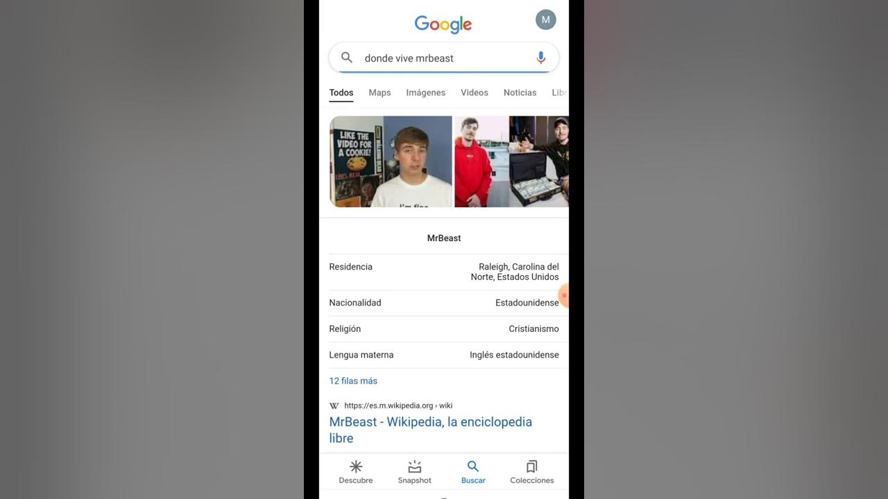 Dónde vive Mrbeast YouTube