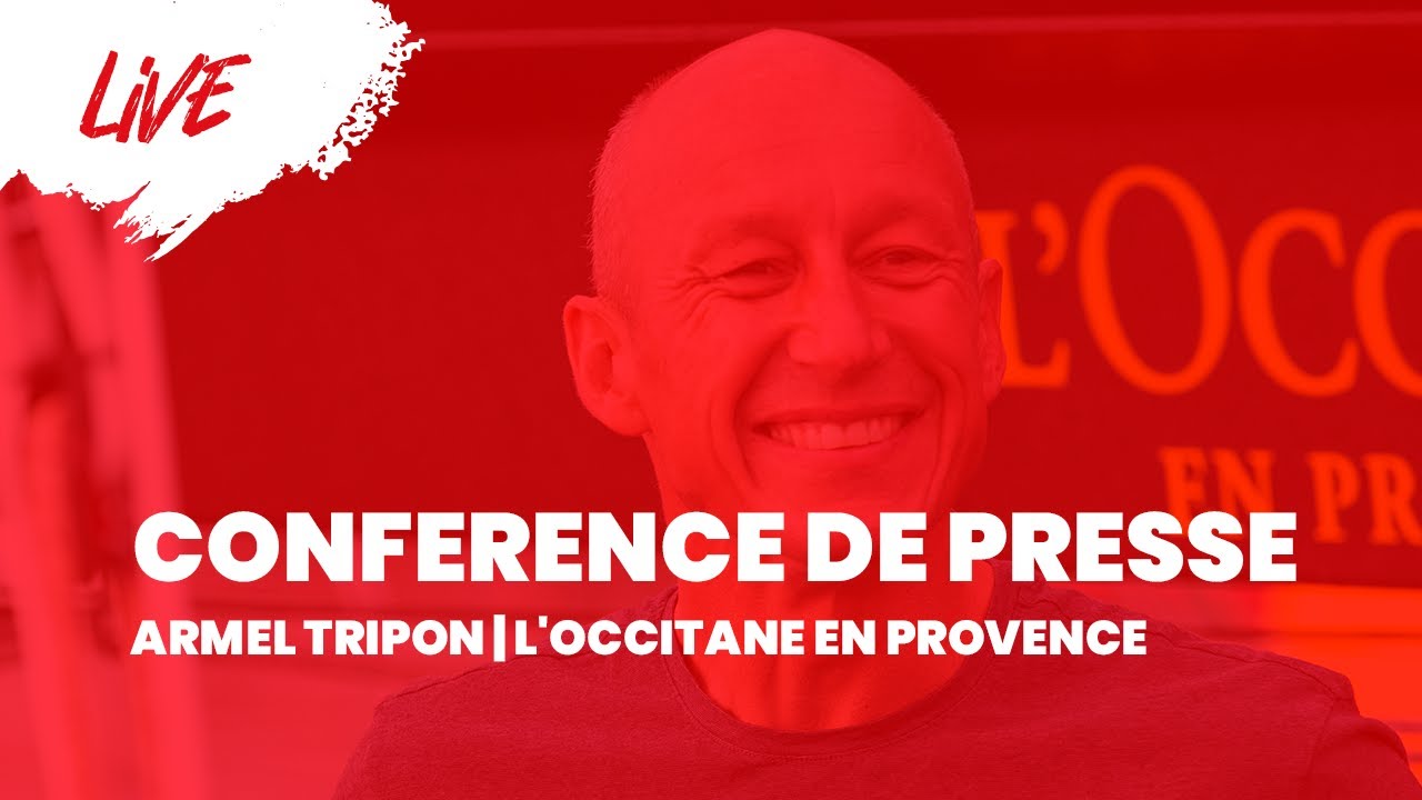 Conférence de presse arrivée Armel Tripon
