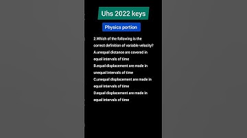 UHS physics 2022 keys |UHS MCAT 2022keys |PHYSICS PART 2| @mdcattest  #shorts #youtubeshorts #viral